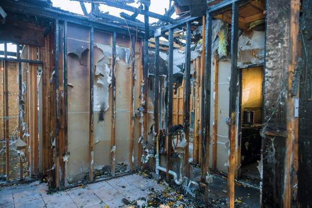Professional Fire Damage Removal technician working in New Cumberland, PA